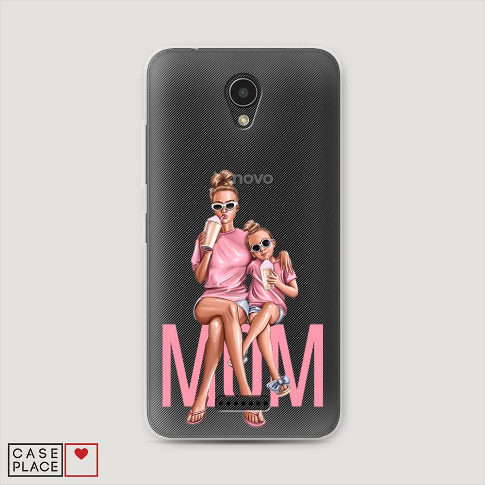 

Чехол Awog на Lenovo Vibe B / Леново Vibe B "Lovely mom", 112450-7