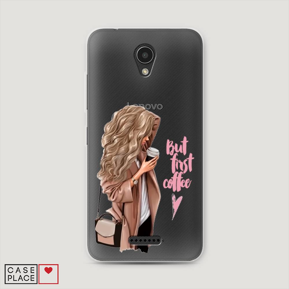 

Чехол Awog "Девушка с кофе" для Lenovo Vibe B