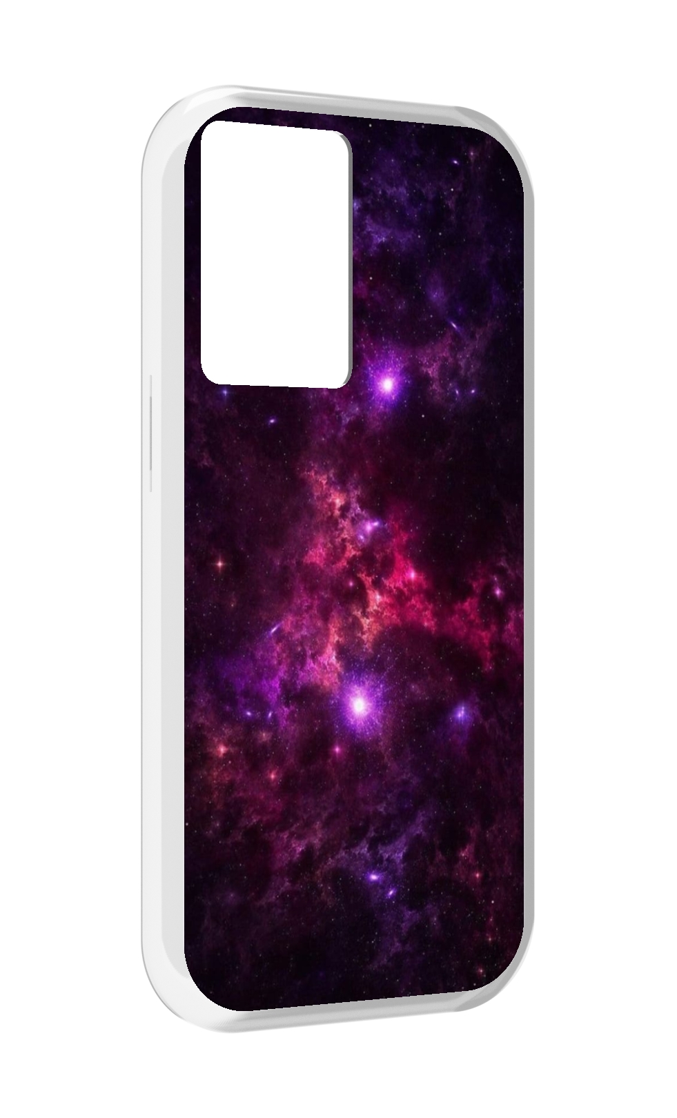 

Чехол MyPads фиолетовый-космос-с-облаками для OnePlus Nord N20 SE, Прозрачный, Tocco