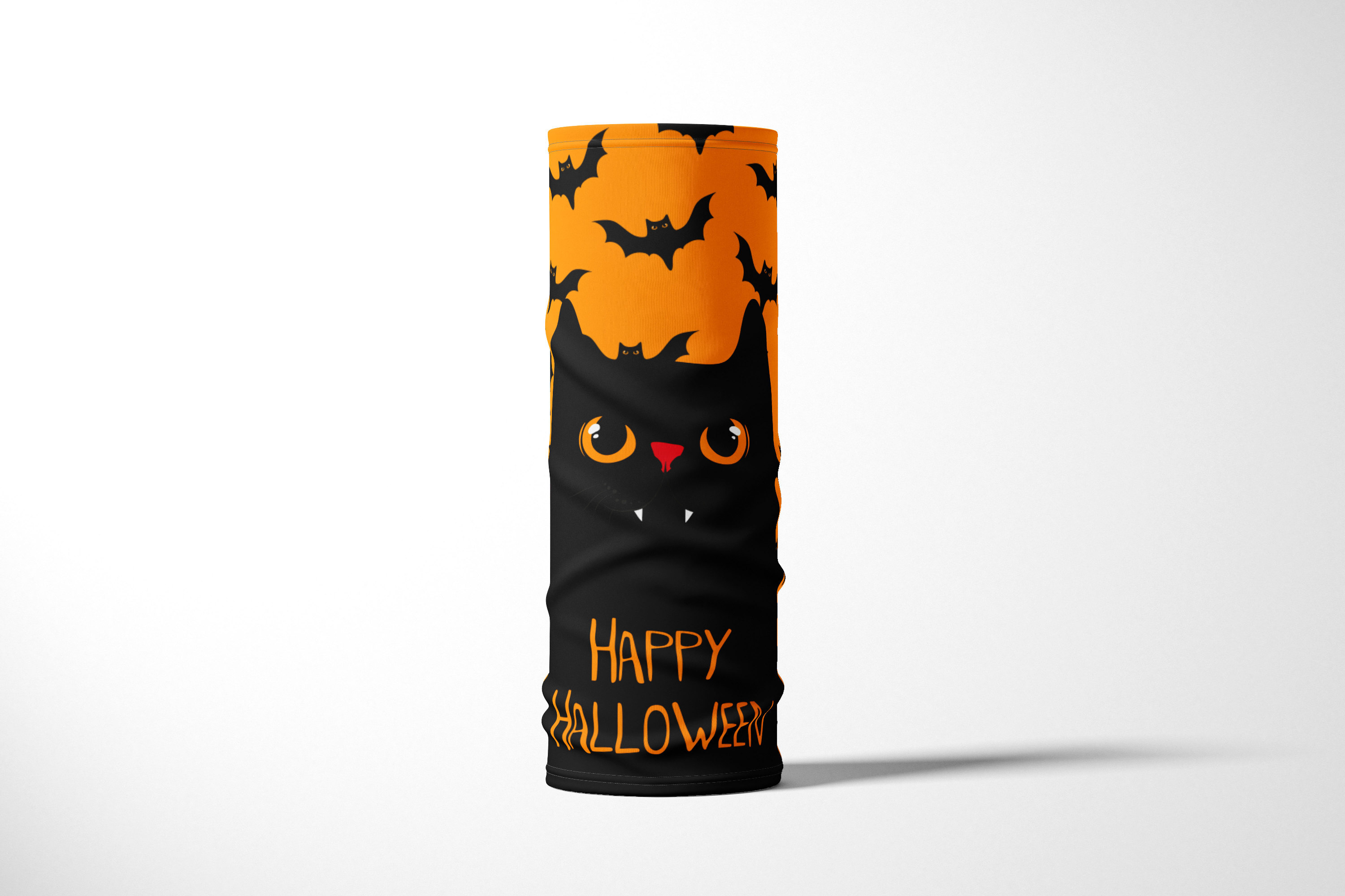 

Бандана / Бафф / Снуд-трансформер / Праздники / Хэллоуин Happy halloween, Разноцветный, BBuffVM_VM1921649