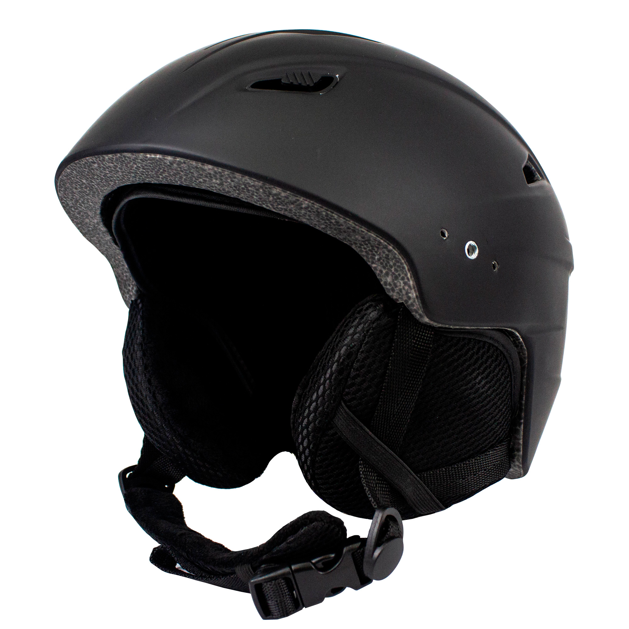 фото Шлем горнолыжный big bro vl37а matt black с закладными под визор