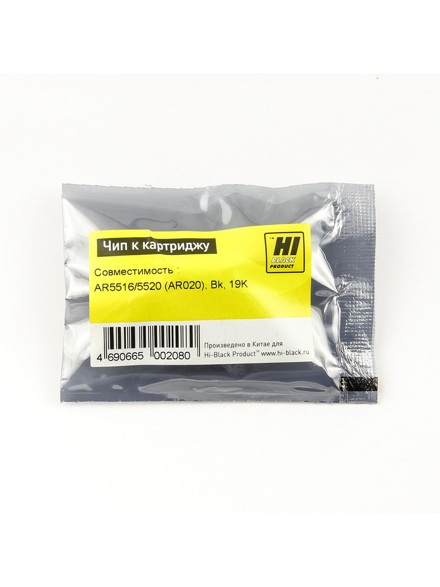 

Чип Hi-Black к картриджу Sharp AR-5516/5520 (AR020), Bk, 19K, AR020