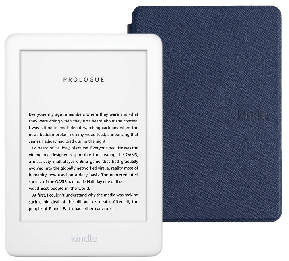 Электронная книга Amazon Kindle 10 8Gb SO White с обложкой ReaderONE Paris