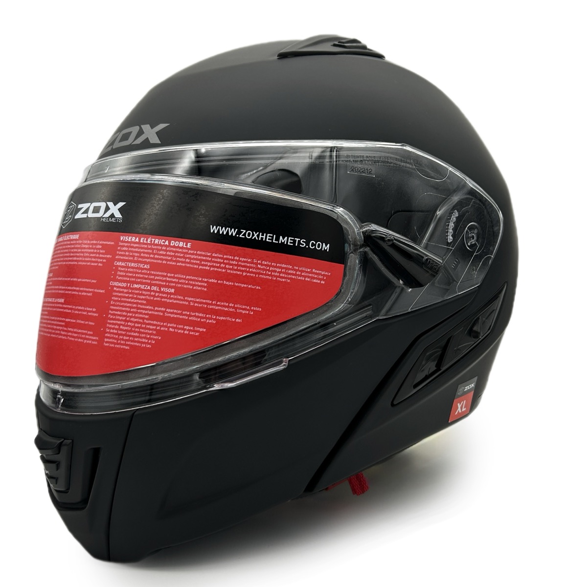 Шлем для снегохода ZOX Brigade Black Matt (ЭП)