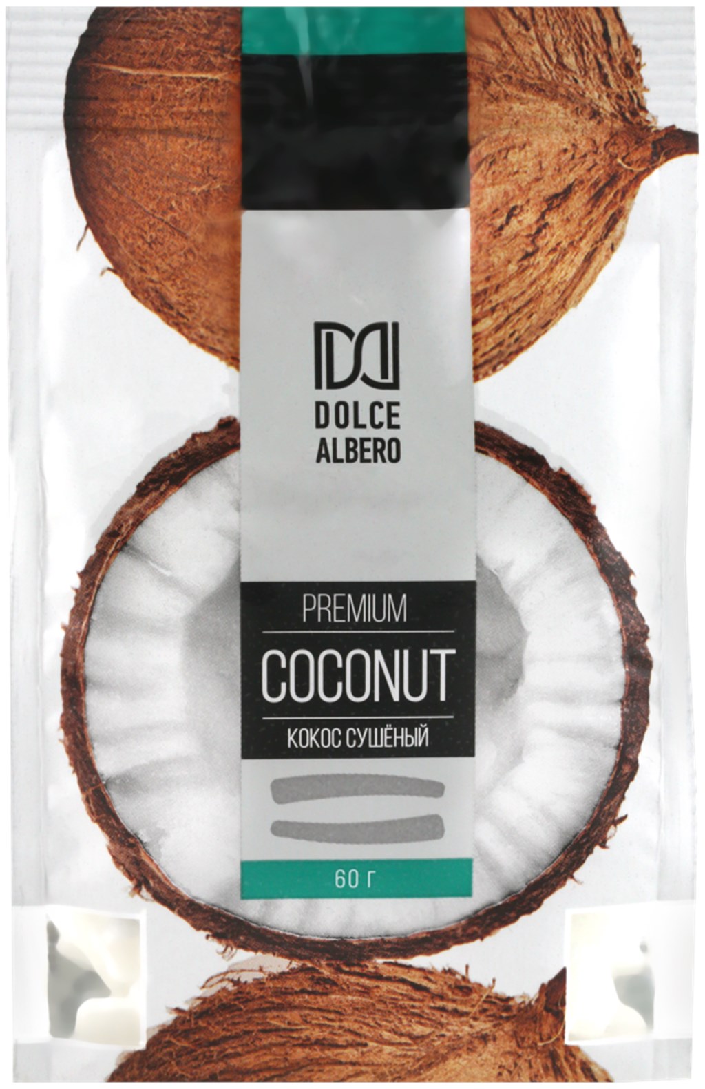 

Кокос сушеный Dolce Albero 60 г