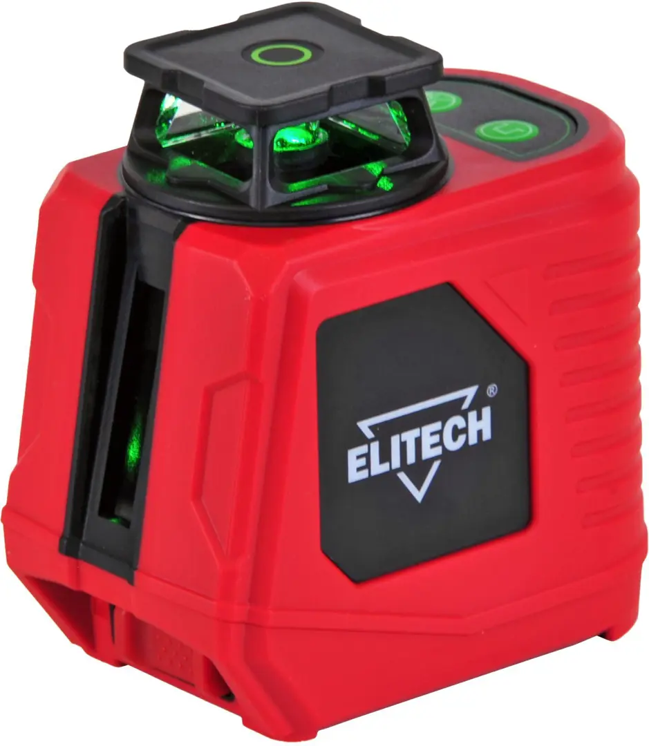 Уровень лазерный Elitech ЛН360/1-ЗЕЛ E0306.016.00 зеленый луч, 25 м