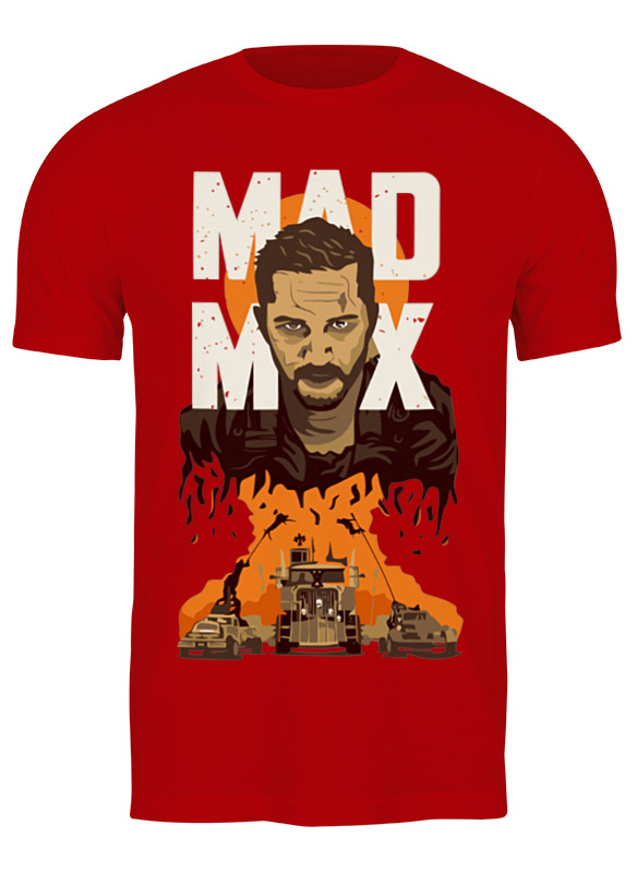 

Футболка мужская Printio Безумная макс (mad max) красная S, Красный, Безумный макс (mad max)