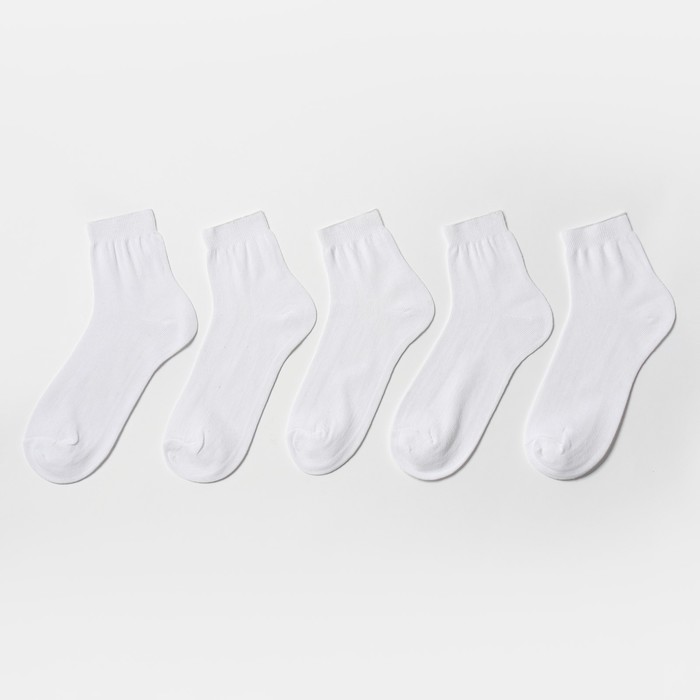 Комплект носков женских Grand Line 9882448 белых 25