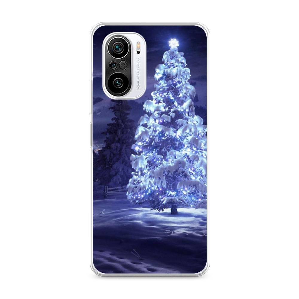 

Чехол на Xiaomi Redmi K40 "Зима 4", Синий;черный;белый, 310950-2