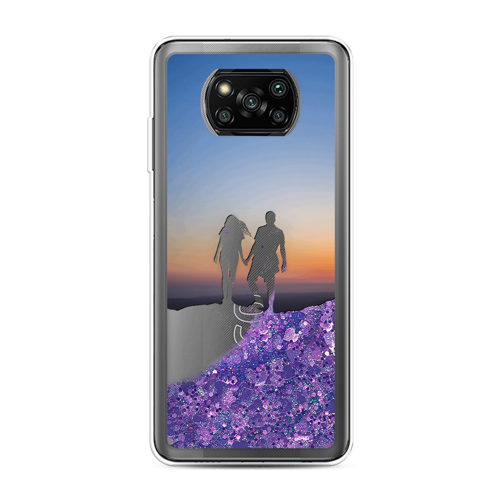 

Чехол Awog на Poco X3/X3 Pro "Пара на краю света", Разноцветный, 310692-1