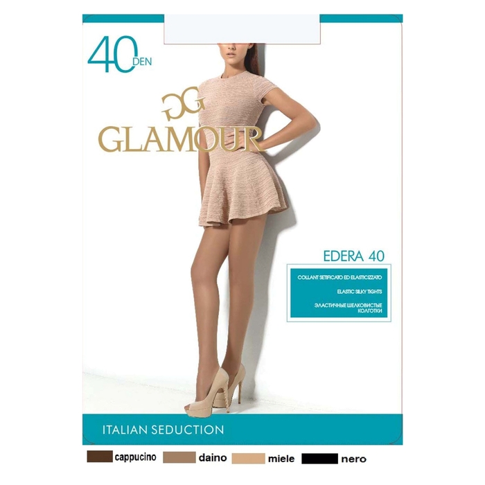 

Колготки женские GLAMOUR 880308 черные 3, Черный, 880308