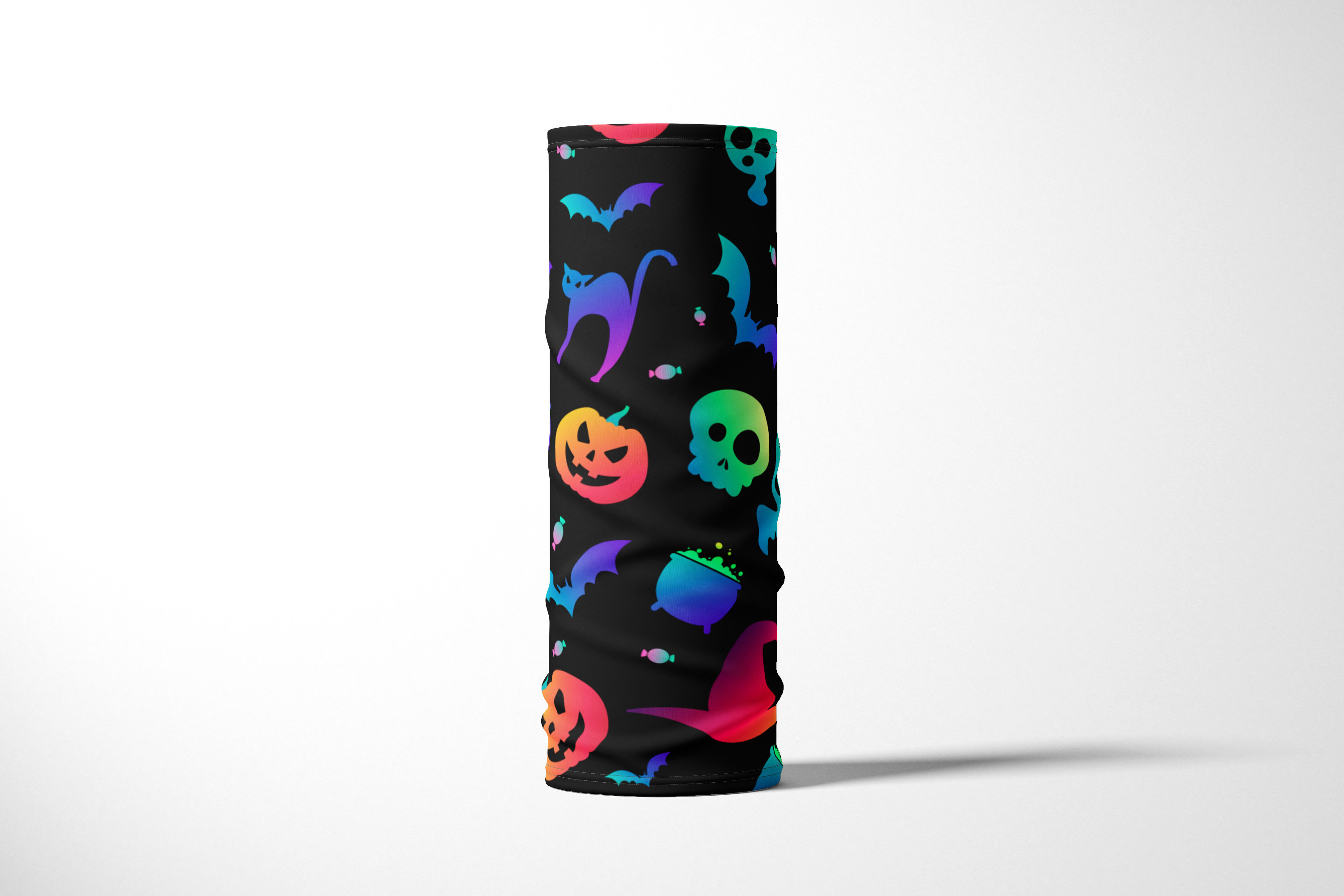 

Бандана / Бафф / Снуд-трансформер / Праздники / Хэллоуин RAINBOW HALLOWEEN ХЭЛЛУИН, Разноцветный, BBuffVM_VM1918069
