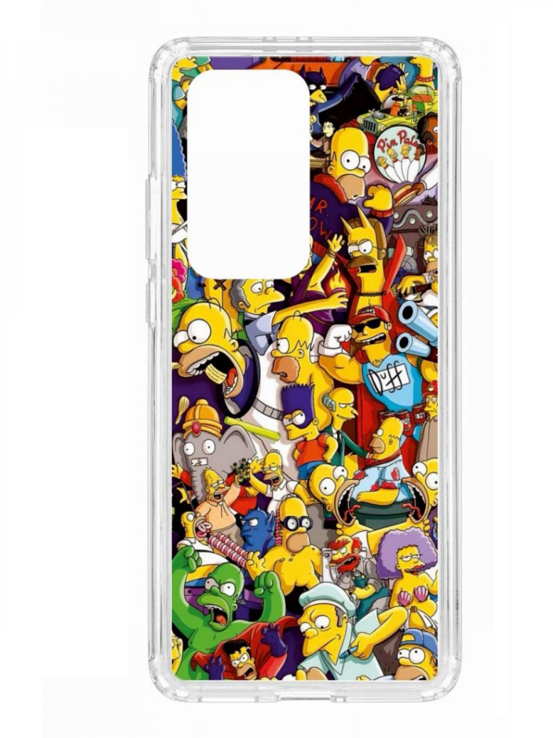 

Чехол для смартфона Huawei P40 Pro+ КRUЧЕ Print прозрачный с принтом