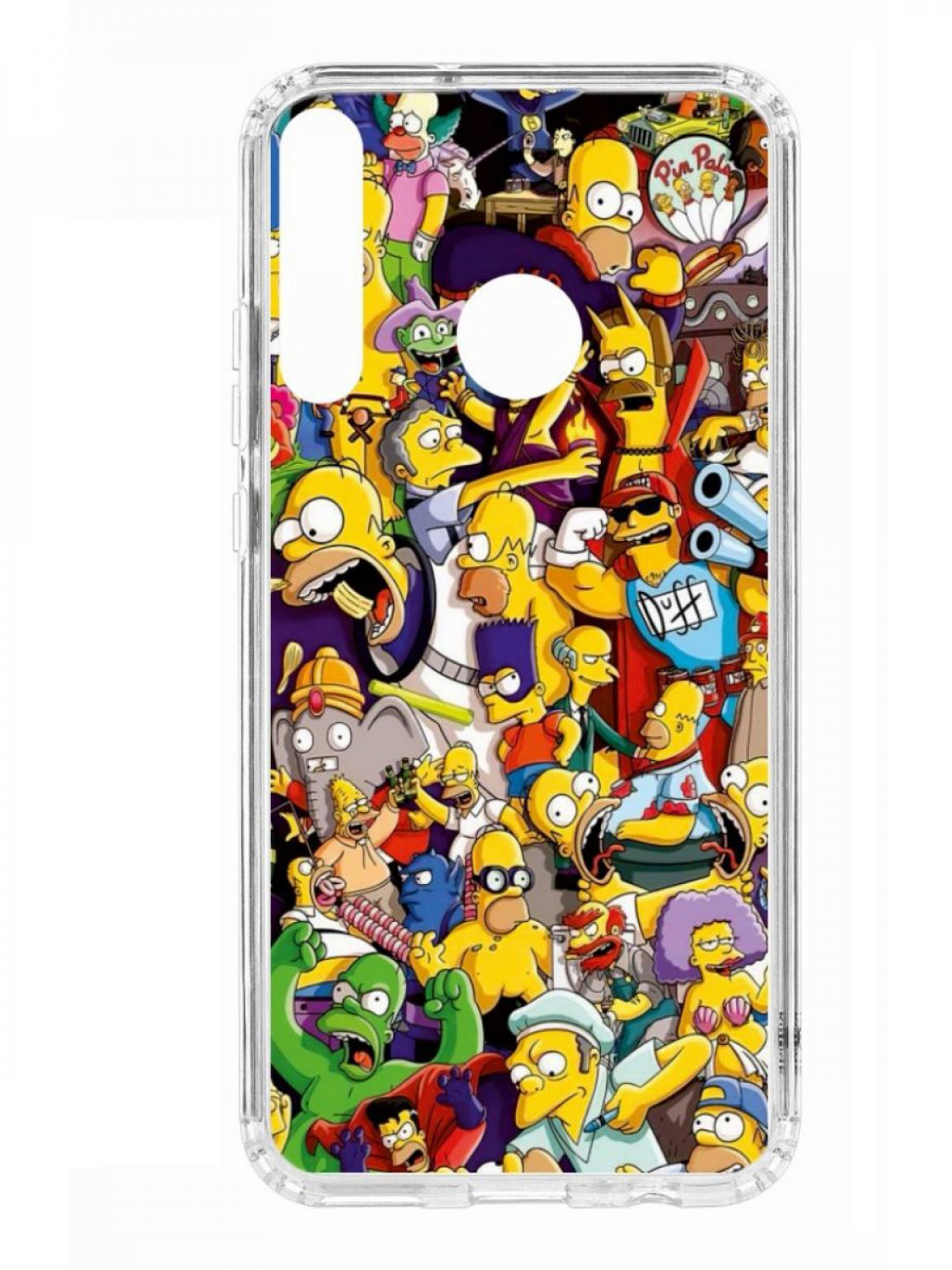 

Чехол для смартфона Huawei P40 Lite E КRUЧЕ Print прозрачный с принтом