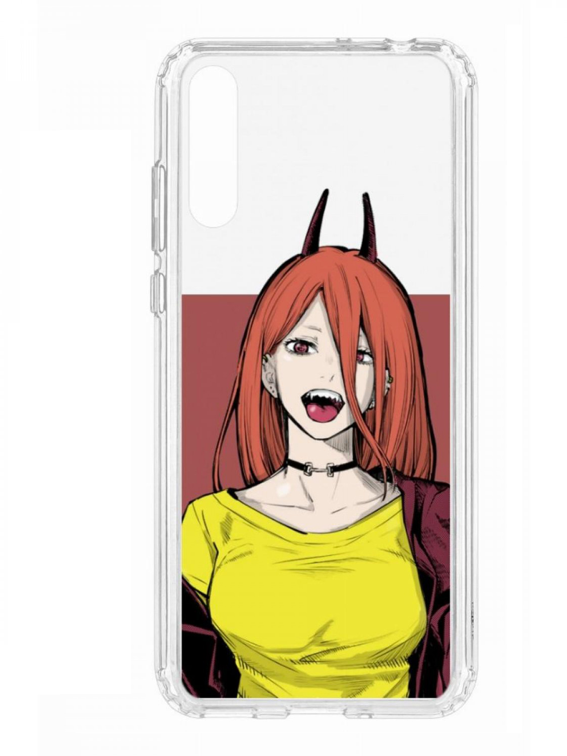 Чехол для смартфона Huawei Y8P КRUЧЕ Print прозрачный с принтом
