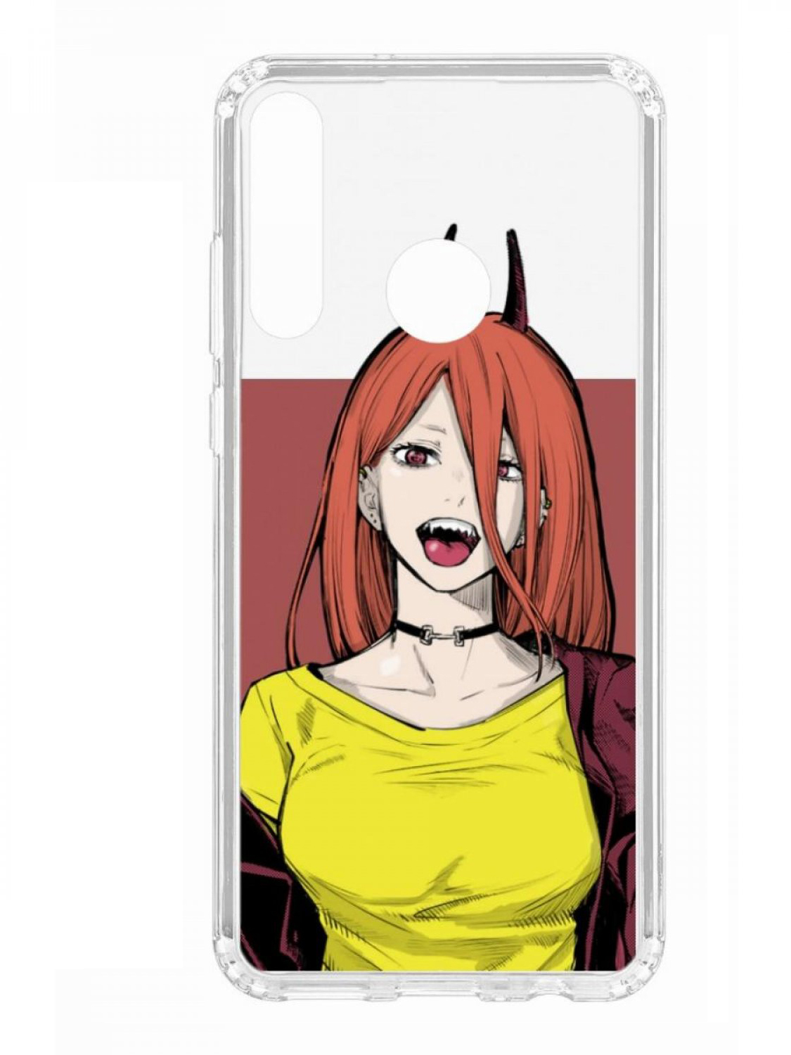 Чехол для смартфона Huawei Y6p 2020 КRUЧЕ Print прозрачный с принтом