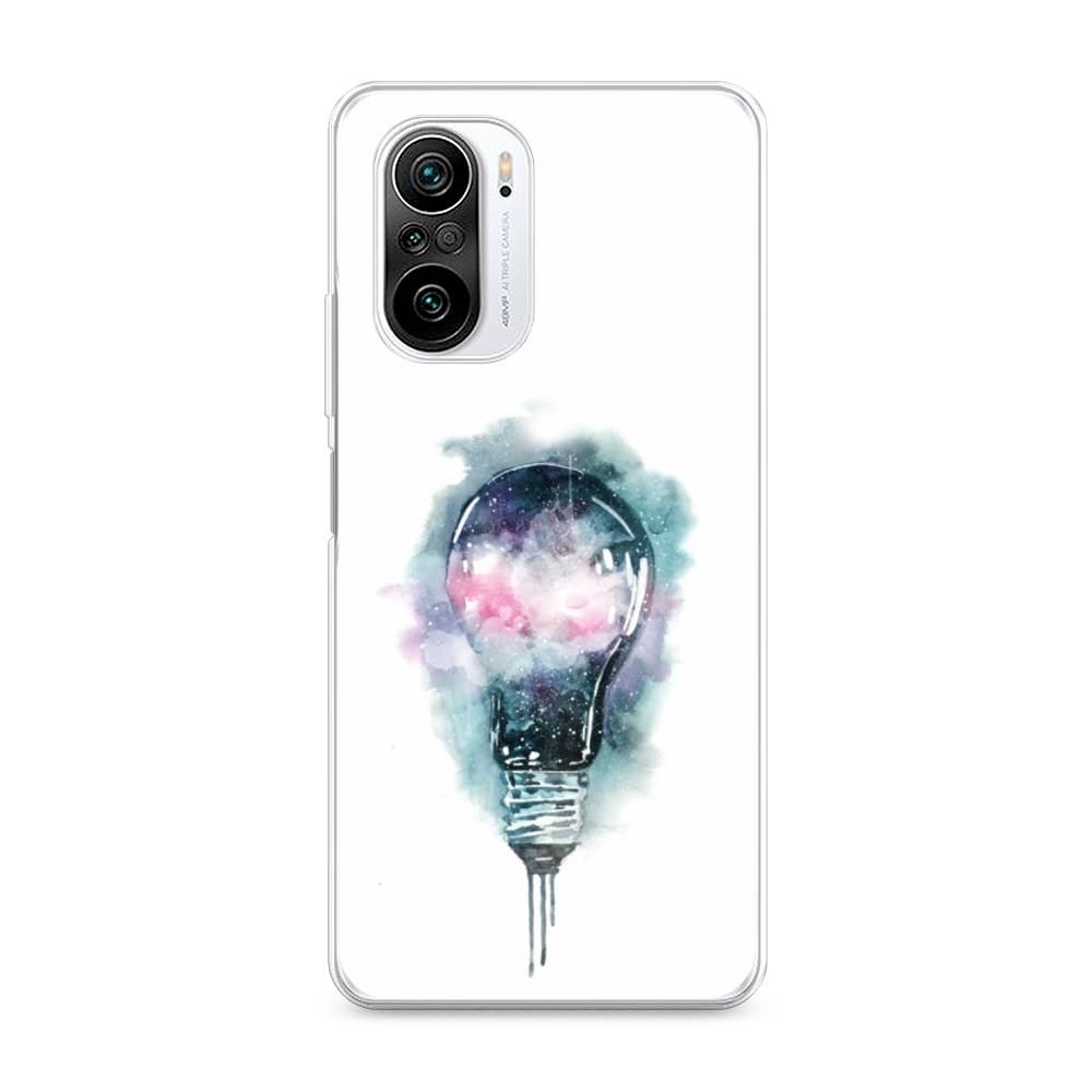 

Чехол на Xiaomi Redmi K40 "Волшебная лампа", Белый;серый, 310950-4