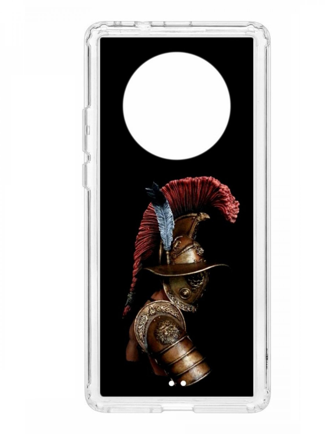 Чехол для смартфона Huawei Mate 40 Pro КRUЧЕ Print прозрачный с принтом