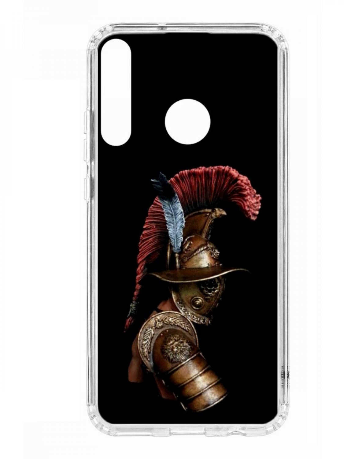 

Чехол для смартфона Huawei P40 Lite E КRUЧЕ Print прозрачный с принтом