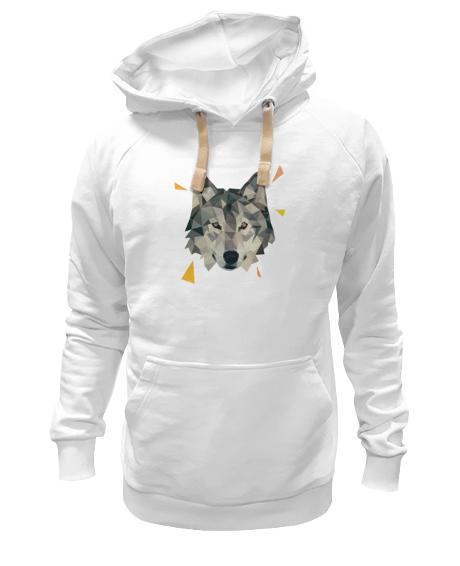 

Худи унисекс Printio Волк (wolf) белое 2XL, Белый, Волк (wolf)