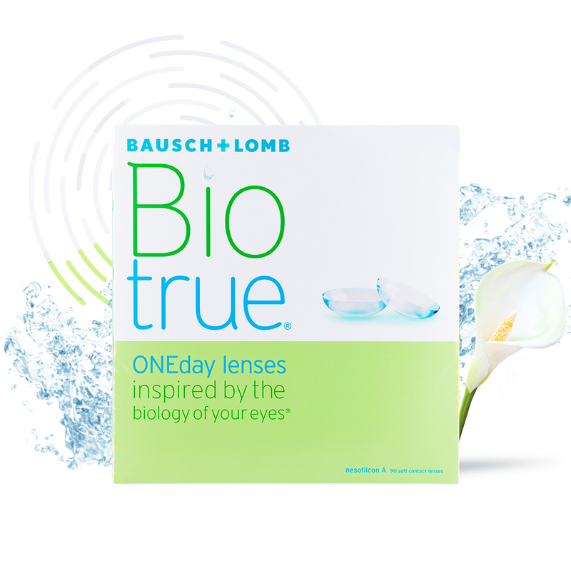 Контактные линзы Biotrue ONEday 90 линз -2,50