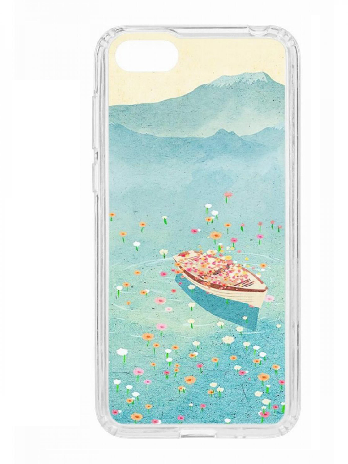 

Чехол для смартфона Honor 7A КRUЧЕ Print прозрачный с принтом