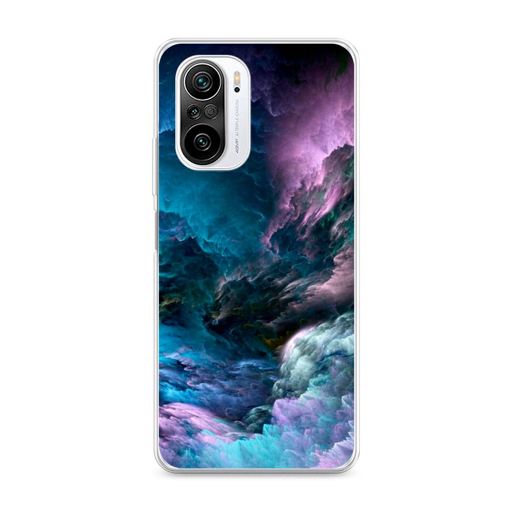 

Чехол на Xiaomi Redmi K40 "Загадочное небо", Синий;фиолетовый, 310950-2