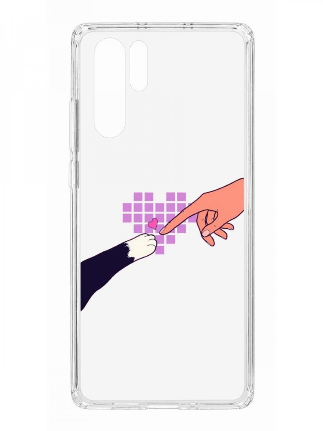 

Чехол для смартфона Huawei P30 Pro КRUЧЕ Print прозрачный с принтом