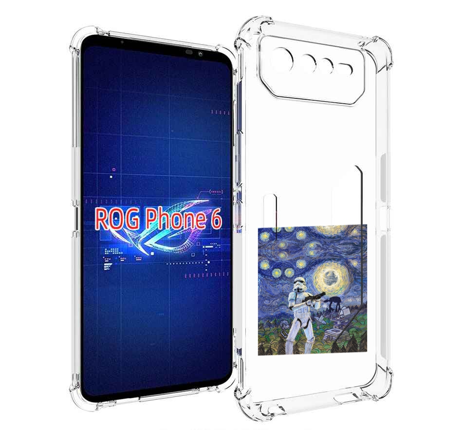 

Чехол MyPads star wars звездная ночь для Asus ROG Phone 6, Прозрачный, Tocco