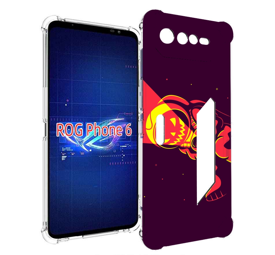 

Чехол MyPads космонавт-в-хеллуин для Asus ROG Phone 6, Прозрачный, Tocco