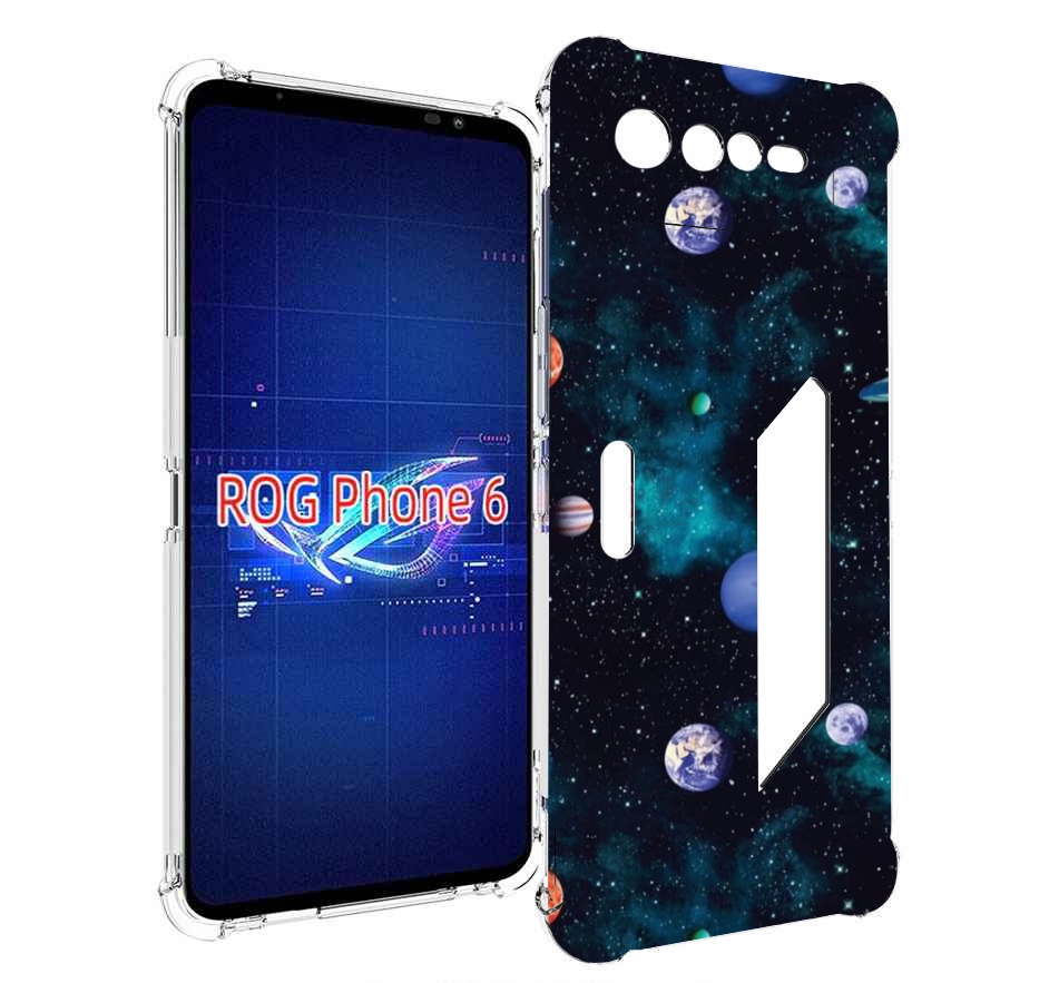 

Чехол MyPads космическое-пространство для Asus ROG Phone 6, Прозрачный, Tocco