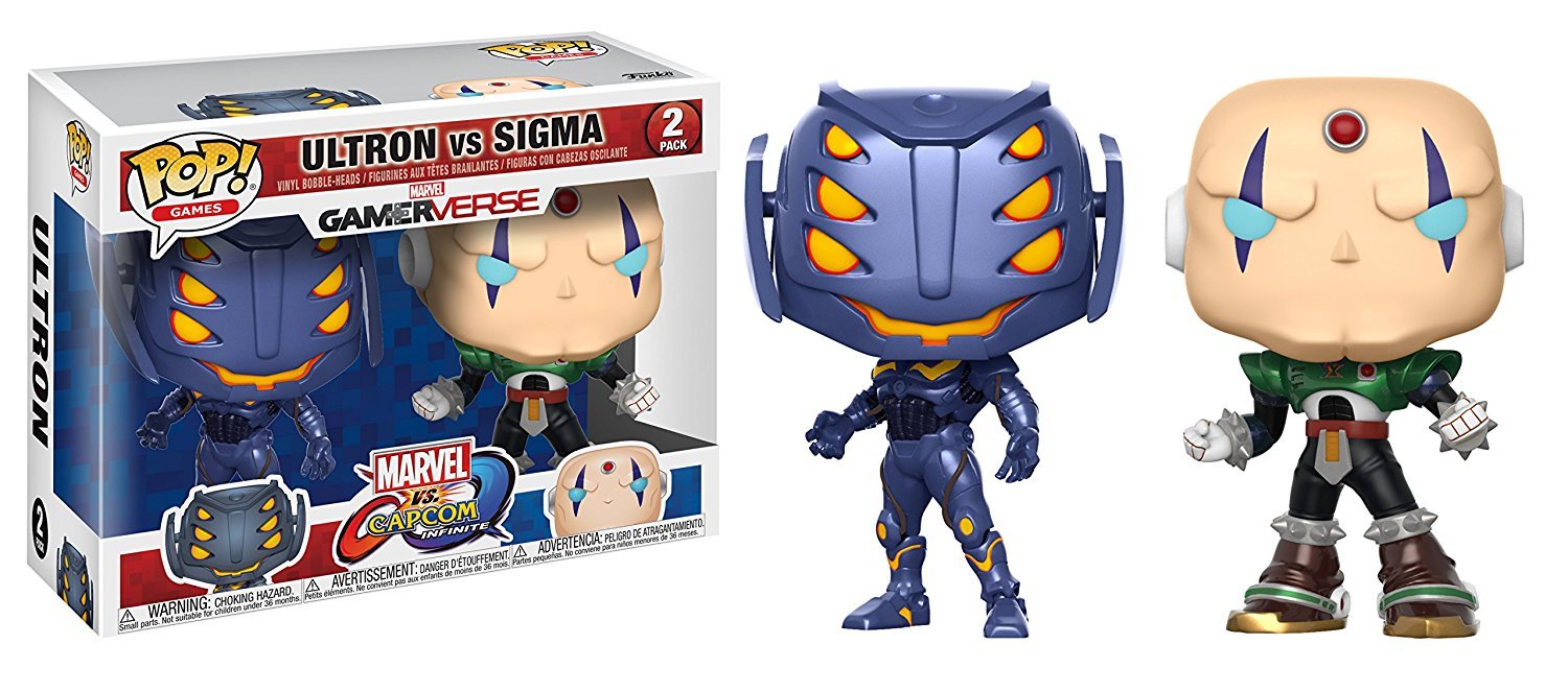 фото Фигурка funko pop! games capcom vs. marvel: ultron & sigma