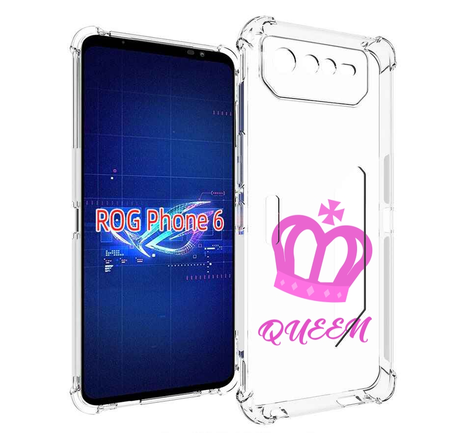

Чехол MyPads корона-королевы-розовый для Asus ROG Phone 6, Прозрачный, Tocco