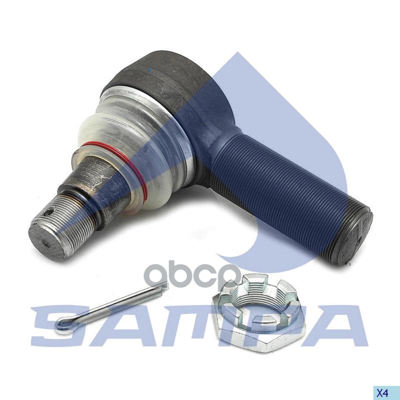 SAMPA Наконечник рулевой тяги SAF (M38х1.5/M30х1.5,L=135) SAMPA