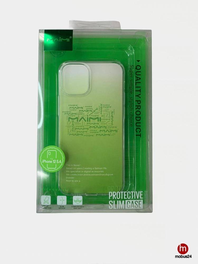 

Чехол Maimi Protective Slim Case TPU для iPhone 12 Pro Max силиконовый (прозрачный)