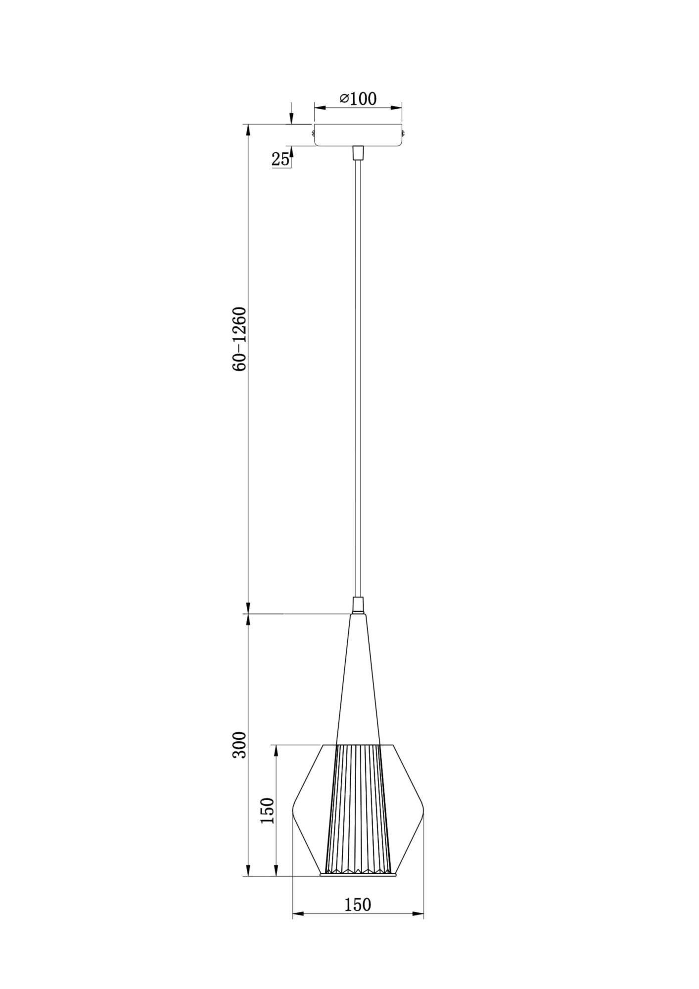 фото Подвесной светильник freya fr8008pl-01gb