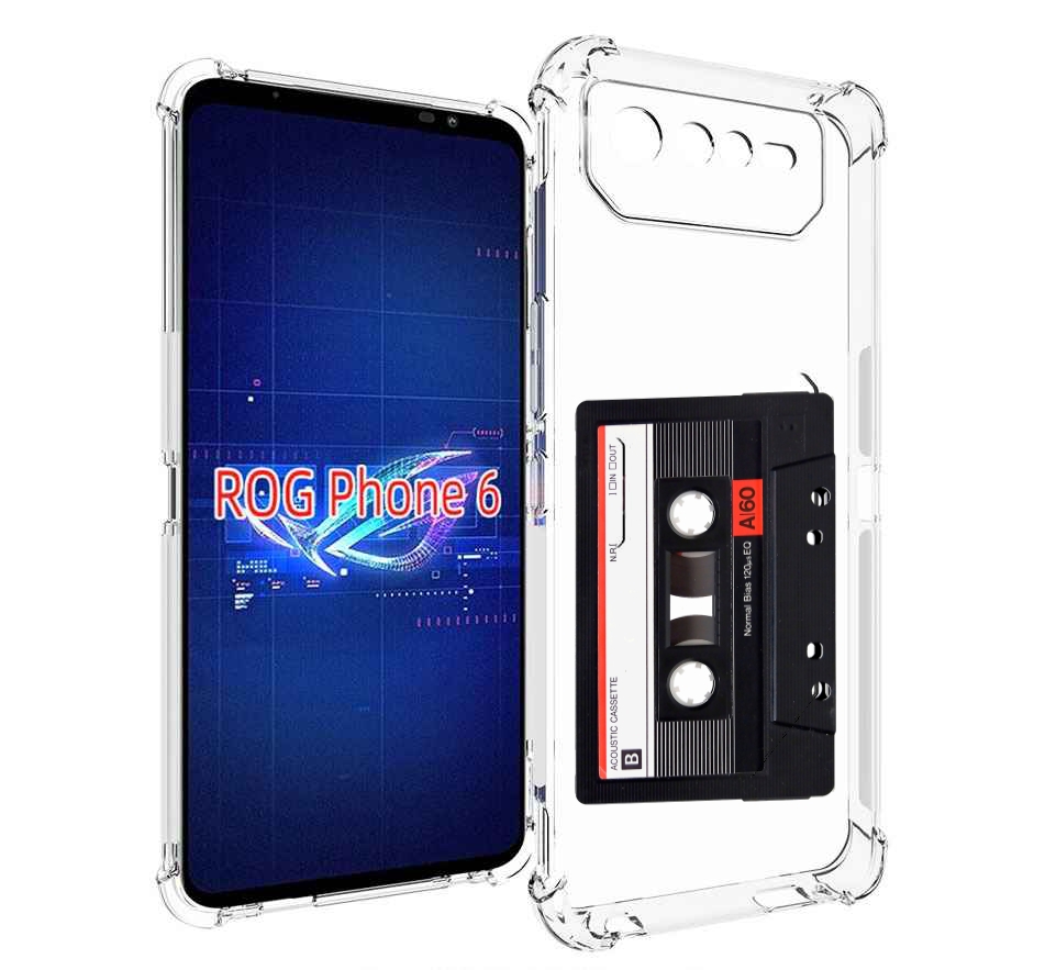 

Чехол MyPads касета для Asus ROG Phone 6, Прозрачный, Tocco