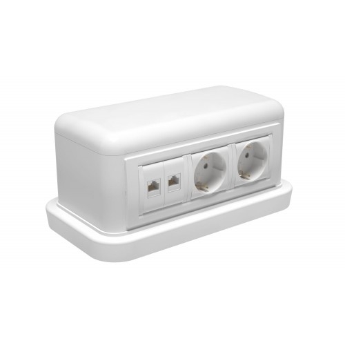 

Dkc 09050 Напольная башенка BUS, 12 модулей, белая, Серый, 09050