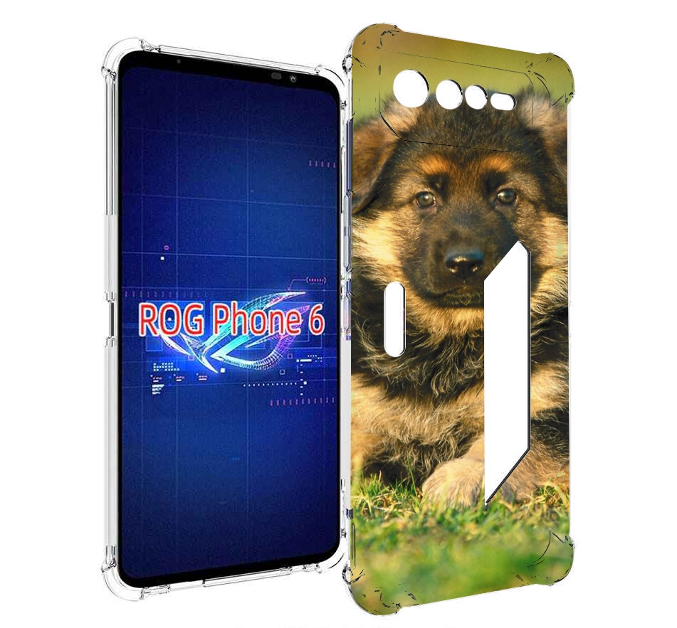 

Чехол MyPads кавказская овчарка для Asus ROG Phone 6, Прозрачный, Tocco