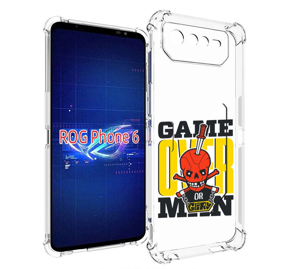 

Чехол MyPads игра-окончена-парень для Asus ROG Phone 6, Прозрачный, Tocco
