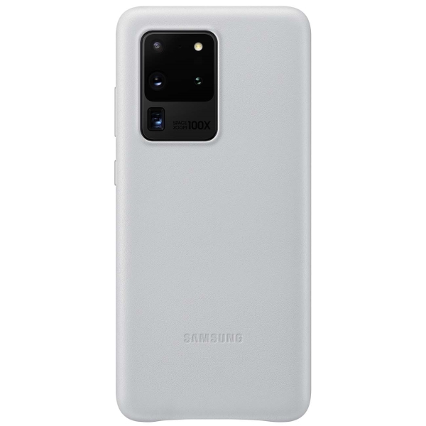 

Чехол Samsung Smart Leather Cover для S 20 Ultra (светло-серый) (EF-VG988LJEGWW)