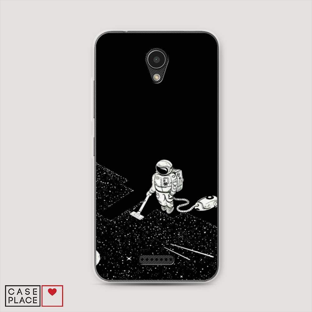 фото Чехол awog "космонавт с пылесосом" для lenovo vibe b