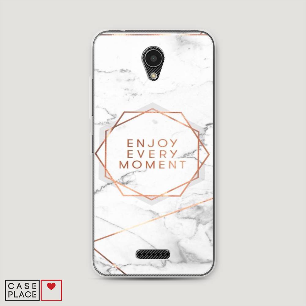 

Чехол Awog на Lenovo Vibe B / Леново Vibe B "Enjoy every moment мрамор", 112450-7