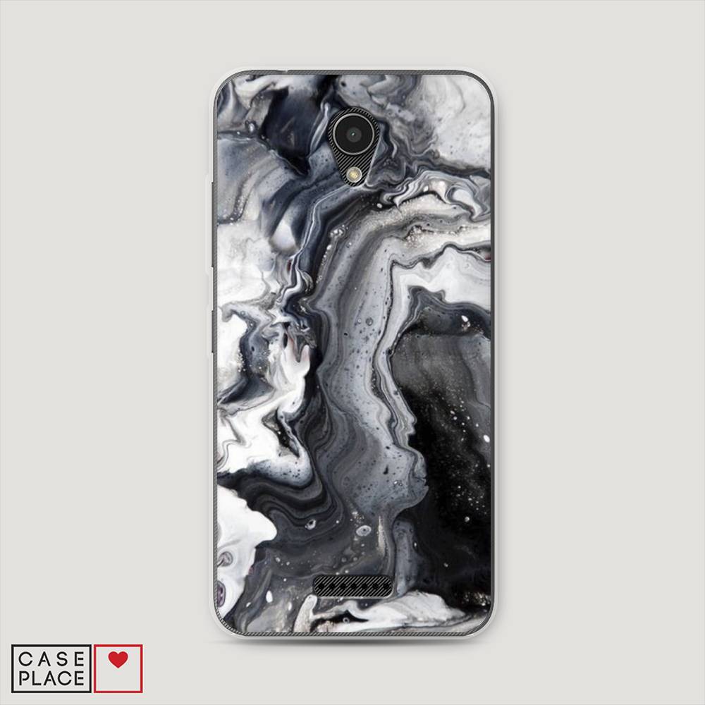 

Чехол Awog на Lenovo Vibe B / Леново Vibe B "Бело-черные сложные полосы", 112450-3