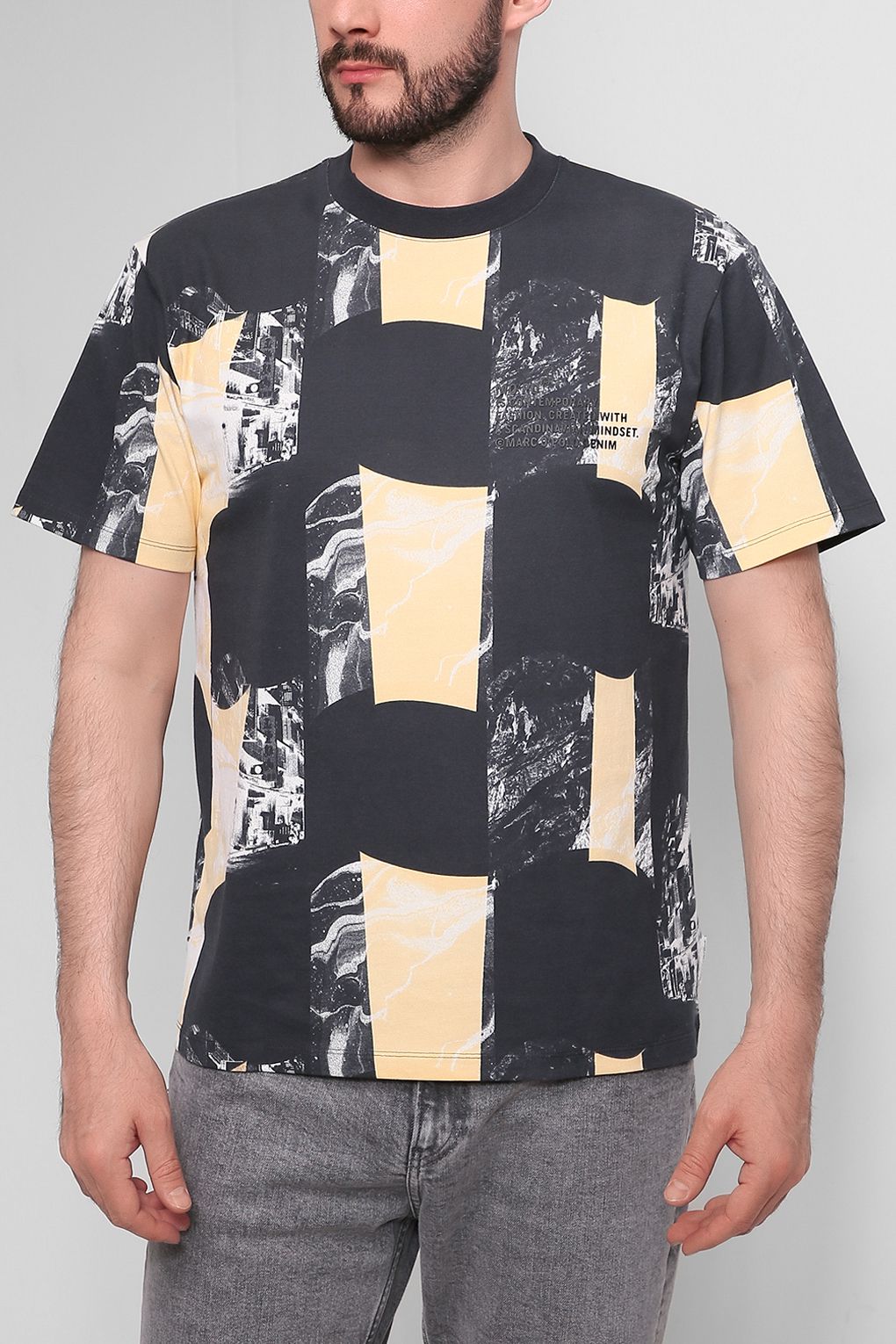 

Футболка мужская Marc O'Polo Denim 263 2064 51410 разноцветная L, 263 2064 51410