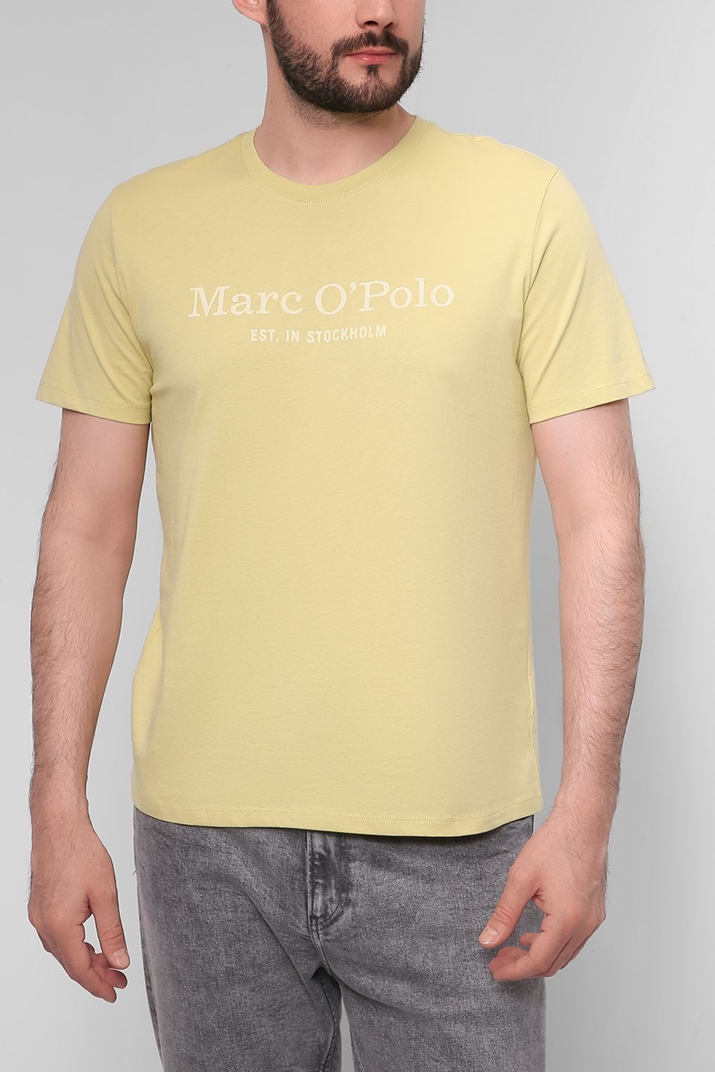 

Футболка мужская Marc O’Polo 223 2220 51024 желтая 2XL, 223 2220 51024