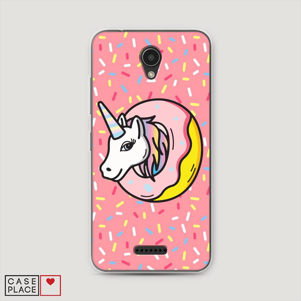 

Чехол Awog на Lenovo Vibe B / Леново Vibe B "Единорог в пончике", 112450-2
