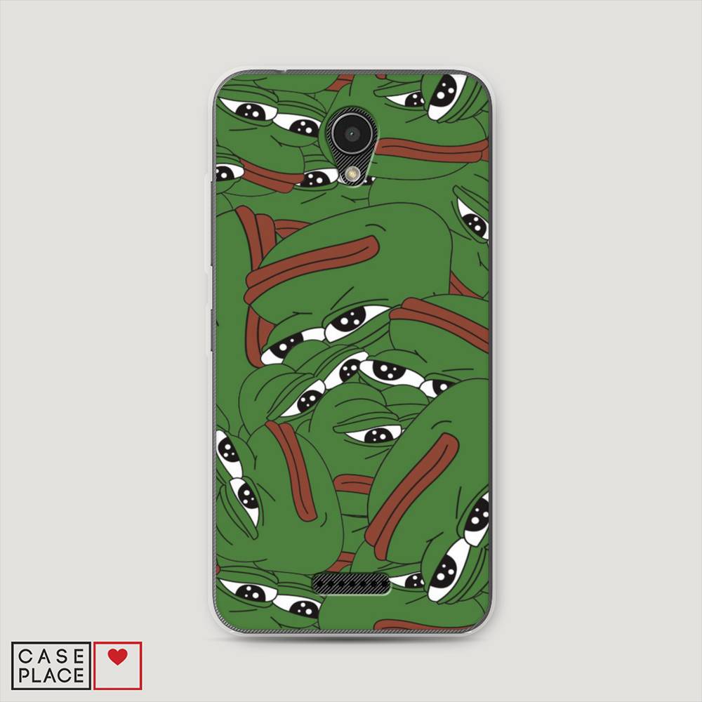 

Чехол Awog на Lenovo Vibe B / Леново Vibe B "Печальный frog", 112450-9