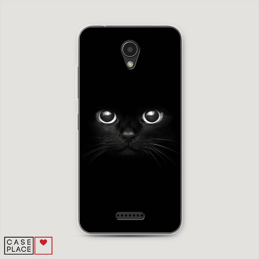 

Чехол Awog на Lenovo Vibe B / Леново Vibe B "Взгляд черной кошки", 112450-1