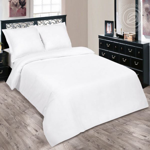 

Постельное Белье из Поплина Подснежник 900/1 кипенно-белый 1,5-спальное